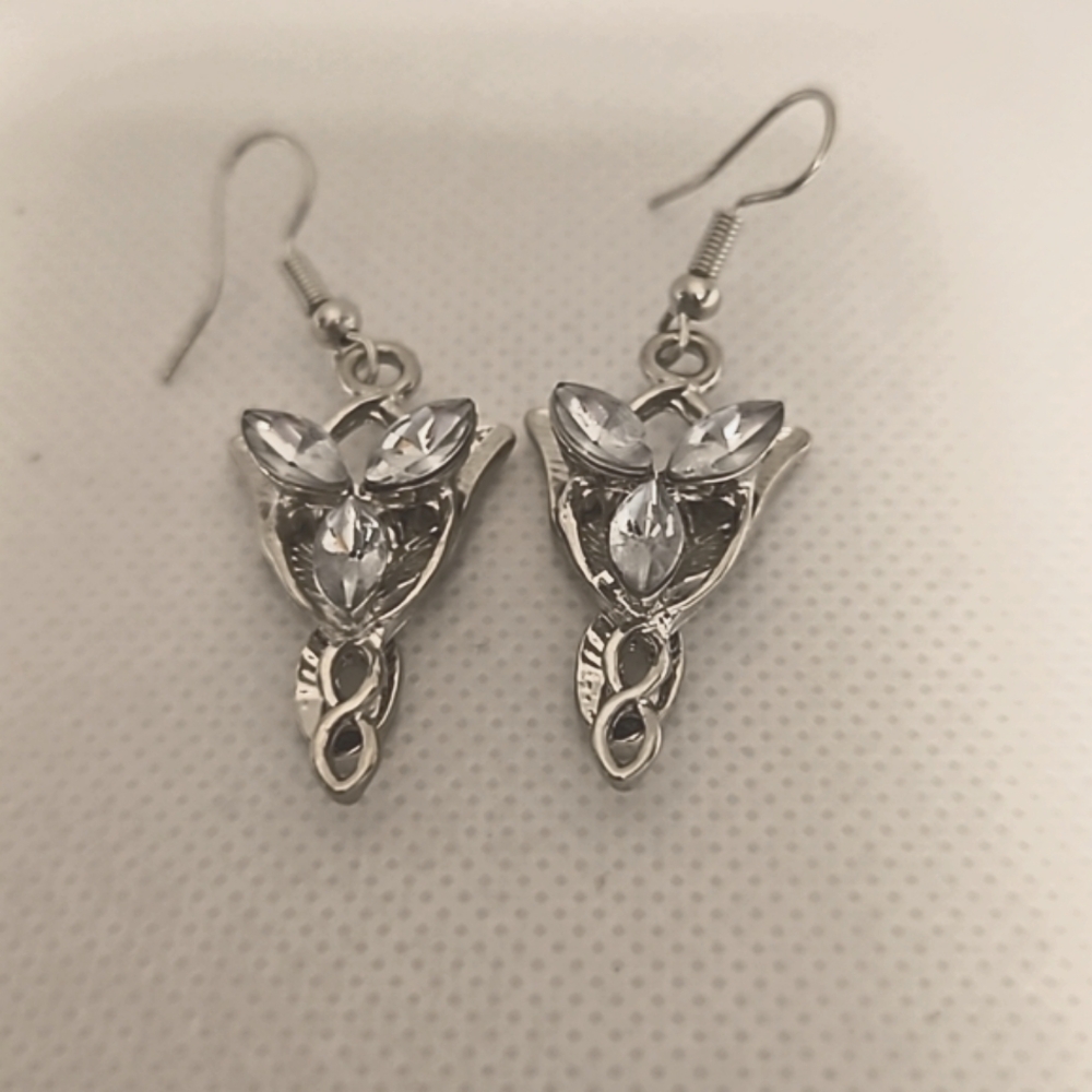 Arwen's Evenstar earrings from "Lord of the Ring's" Movie - Picture 1 of 2